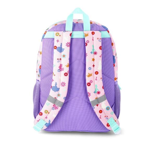 Disney Jasmine Moana Aurora Cinderella Girls 17 inch Light Up Backpack New - Picture 3 of 7
